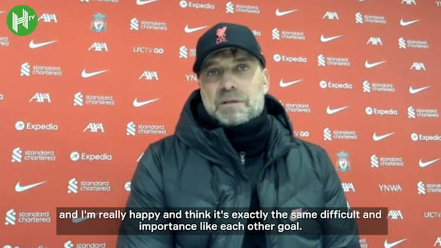 Klopp on the importance of penalty goals: 'I think they count exactly the same.'